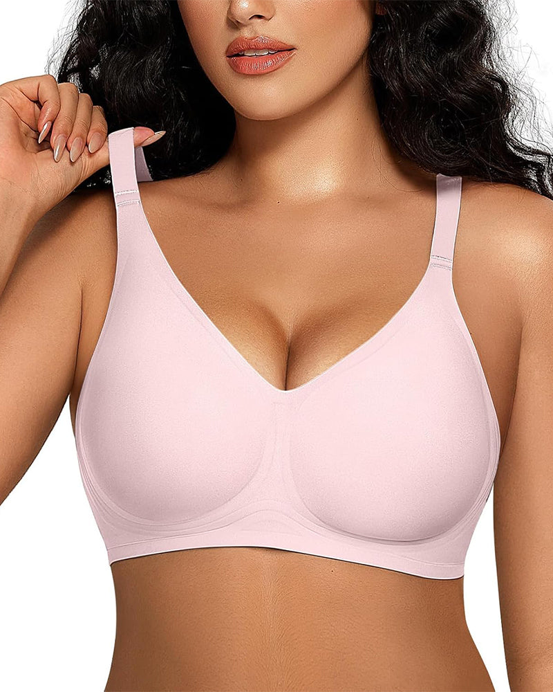 Lilysure Jelly Wireless Push-Up Bra - Full Coverage T-shirt