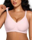Lilysure Jelly Wireless Push-Up Bra - Full Coverage T-shirt