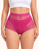 Women's High-Waist No Show Basic Mesh Panties