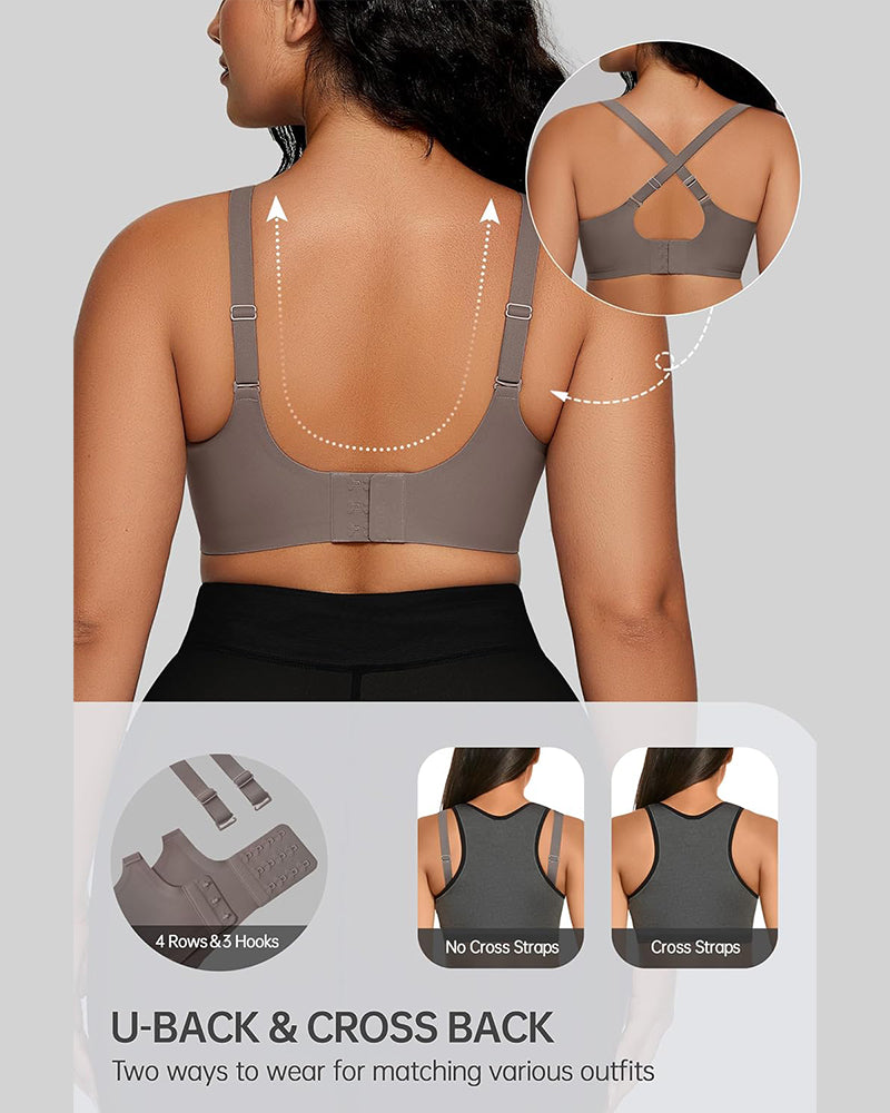 Lilysure Jelly Wireless Push-Up Bra - Full Coverage T-shirt