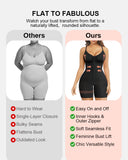 Ultra-Stretch Zip-Up Bodysuit — Sculpting Support & All-Day Comfort