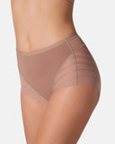 Invisible Stripe Lace Tummy Control Underwear