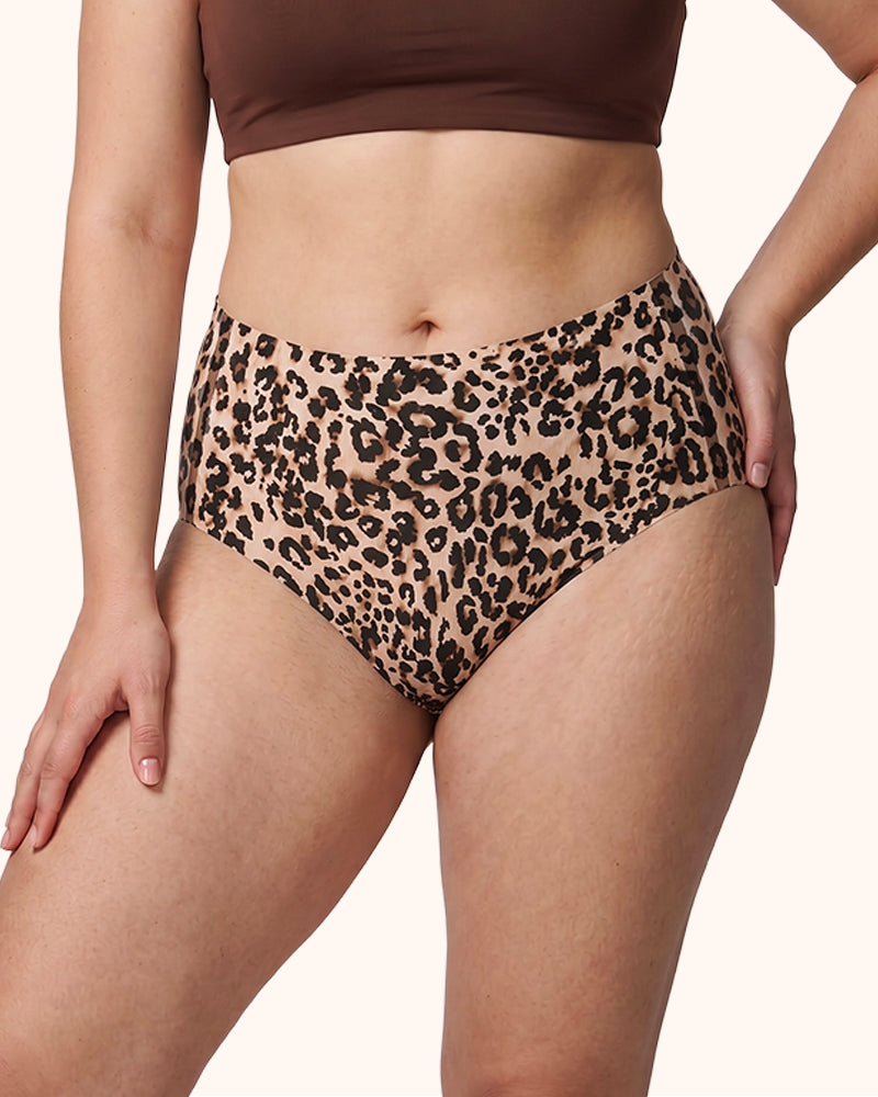Braguitas moldeadoras sin costuras de talle alto con control de abdomen Lucky (paquete de 5)