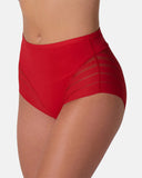 Invisible Stripe Lace Tummy Control Underwear