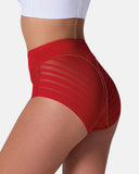 Invisible Stripe Lace Tummy Control Underwear