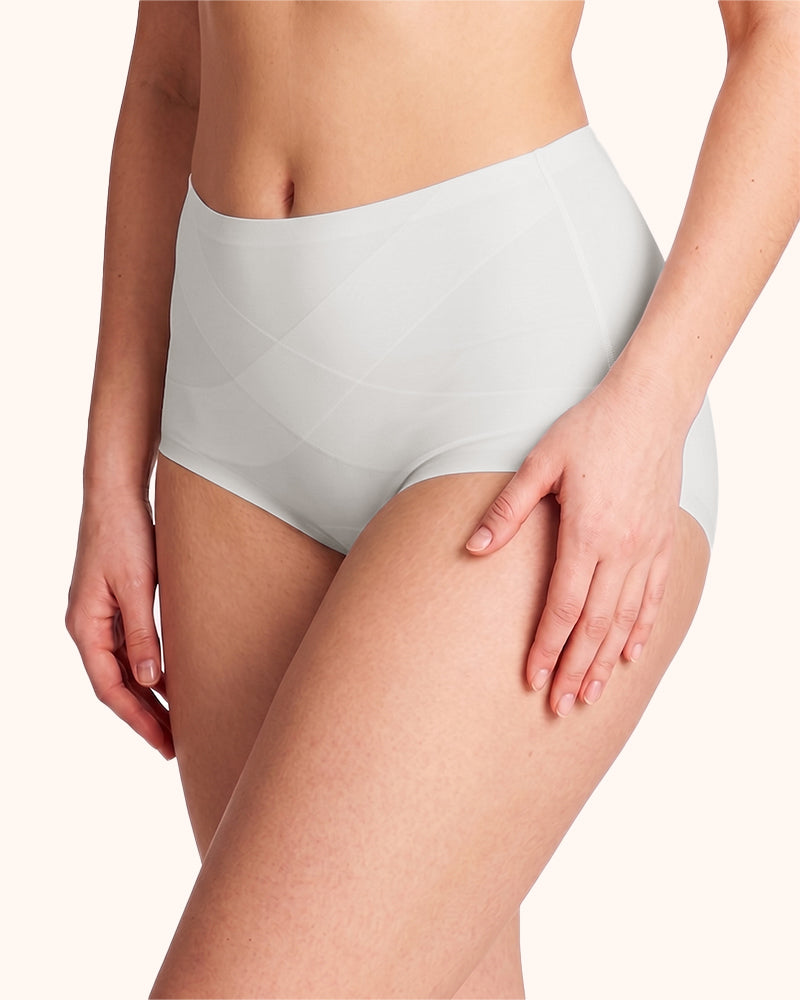 Seamless High-Waist Tummy Control Full Coverage Panties