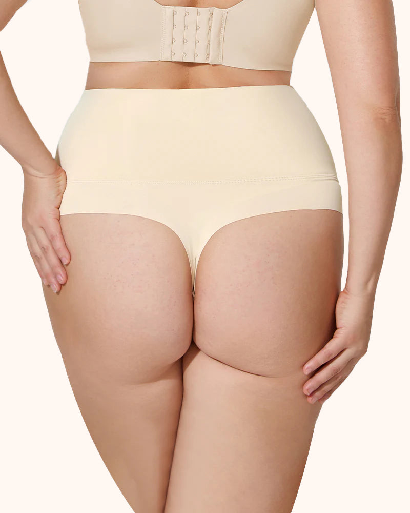 Paquete de 3 braguitas de control de abdomen de talle alto