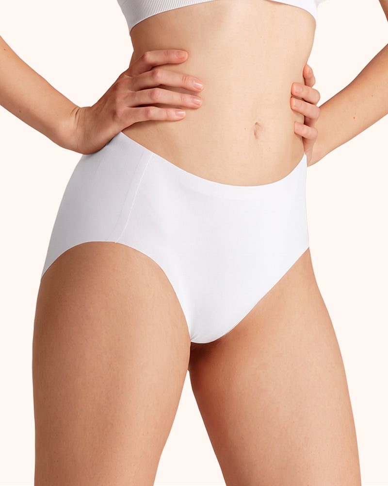 Braguitas moldeadoras sin costuras de talle alto con control de abdomen Lucky (paquete de 5)