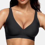 Lilysure Jelly Wireless Push-Up Bra - Seamless Deep V