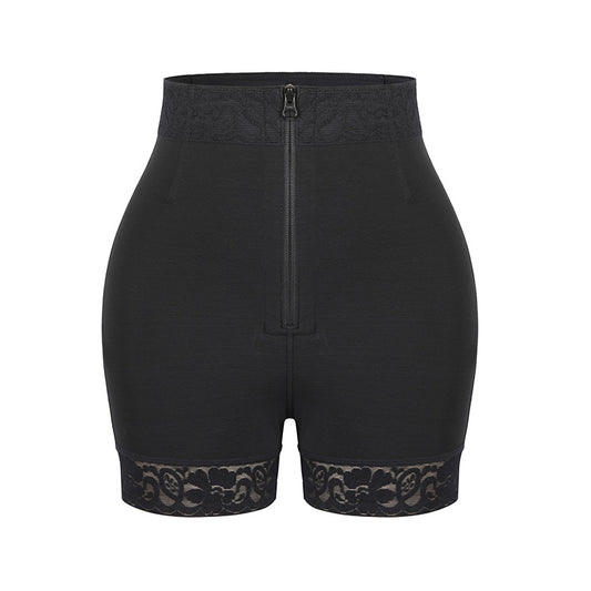 LilySure  Lace Steel Boned Butt Enhancer Shorts
