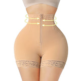 LilySure  Lace Steel Boned Butt Enhancer Shorts