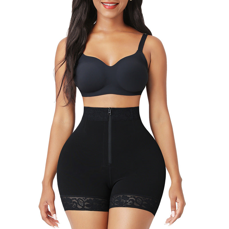 LilySure® Lace Steel Boned Butt Enhancer Shorts