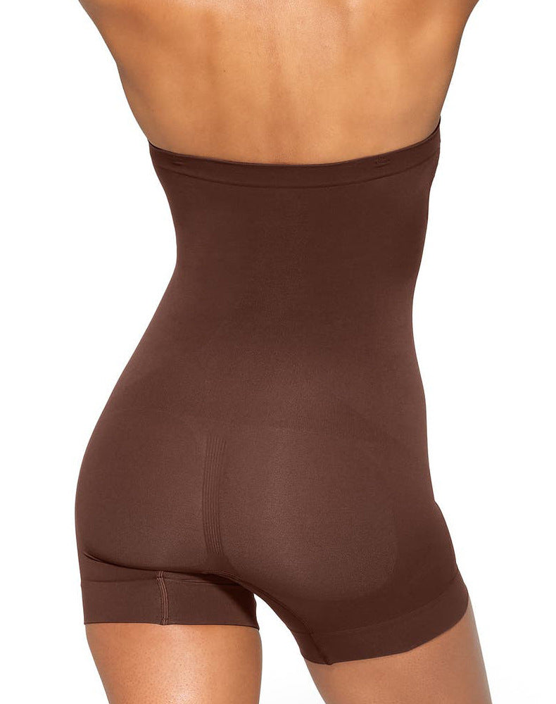 Strapless Tummy Control Seamless Bodysuit with Removable Straps