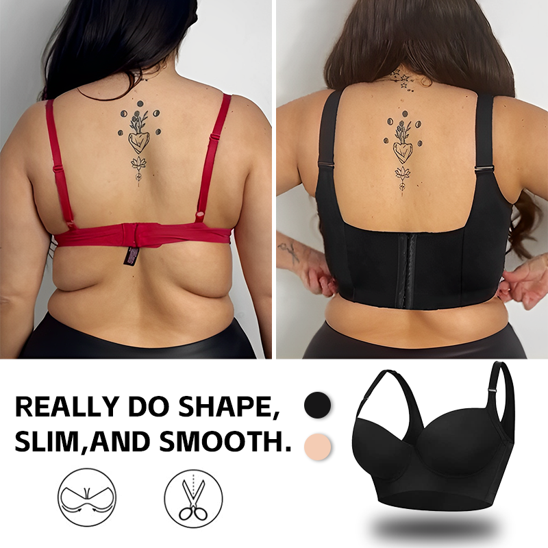 LilySure® Push-Up Back Smoothing Bra