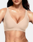 Lilysure Jelly Wireless Push-Up Bra - Seamless Deep V