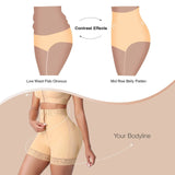 LilySure  Lace Steel Boned Butt Enhancer Shorts