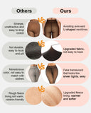 LilySure Warm Fleece Tights Slim Fit Tummy Control For Every Skin Tone
