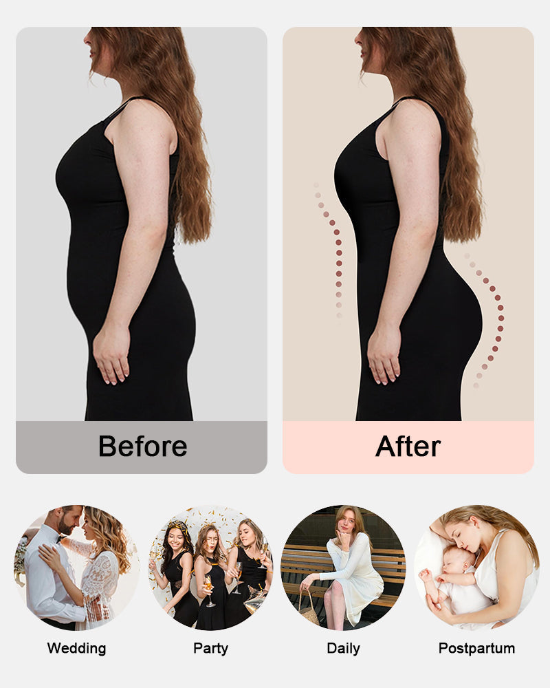 LilySure Seamless Tummy Control No Slip Shaping Shorts