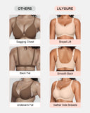 Lilysure Jelly Wireless Push-Up Bra - Crossover Mesh