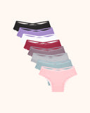 Comfy Cotton Sexy Cheeky Panties 10-Pack