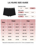 Pack de 5 braguitas tipo shorts de tiro alto de algodón para mujer