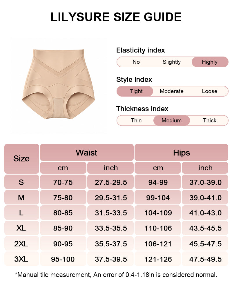 V-Shaped Tummy-Control Sculpting Briefs Multipack