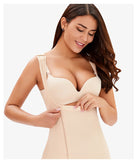 Slimming Shapewear Short Faja With Side Zipper-Beige
