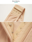 Slimming Shapewear Short Faja With Side Zipper-Beige