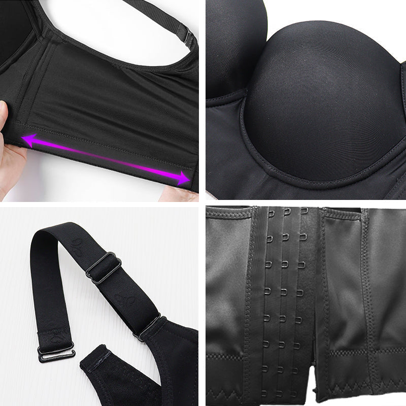 LilySure® Push-Up Back Smoothing Bra