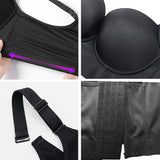 LilySure Push-Up Back Smoothing Bra