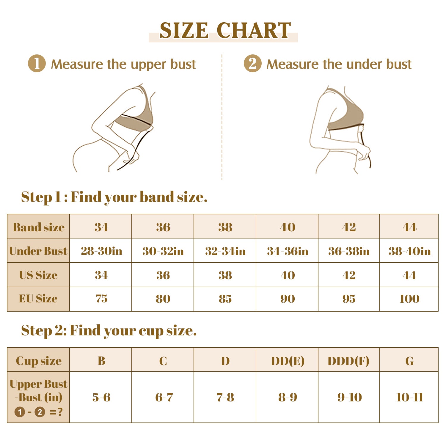 Full Support Non-Slip Convertible Bandeau Bra -Nude