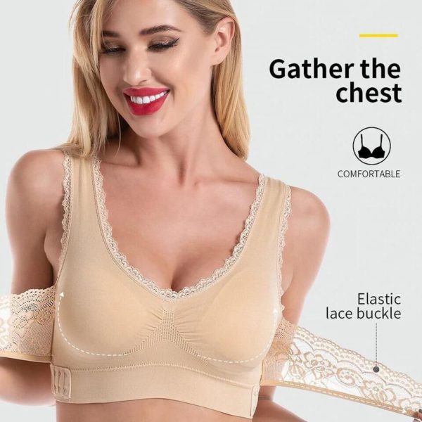 Lilysure®Breathable, Comfortable Push Up Lace Bra